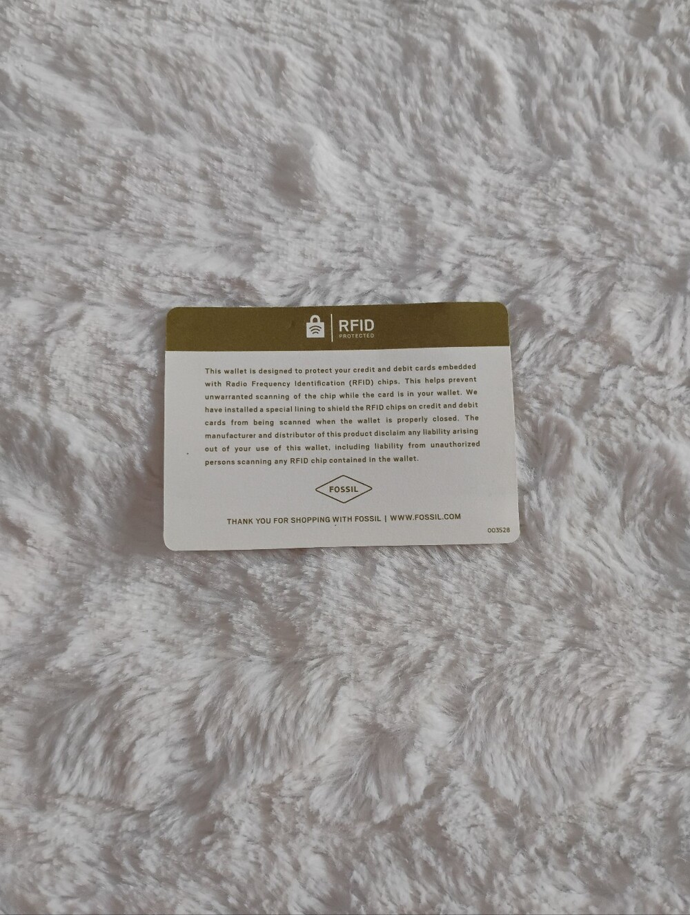 Fossil RFID Logan Zip Around Wallet - Picture 5 of 7